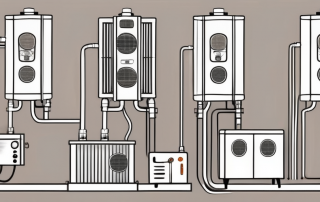 Several different types of heating systems (like a radiator