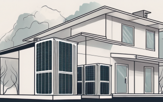 An air-to-air heat pump system