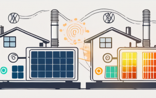 An air heat pump and a solar thermal system combined