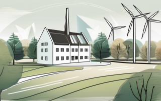 The scenic landscape of sachsen-anhalt