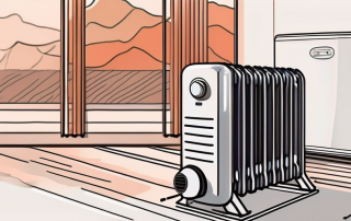 Various types of heating systems like a radiator