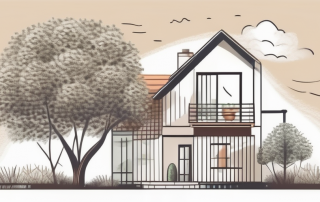 A cozy house with a garden