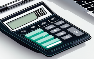 Online-Rechner-Schnittstelle fuer Immobilieninvestitionen mit benutzerfreundlichen Eingabefeldern und Schiebereglern zur Anpassung finanzieller Variablen.