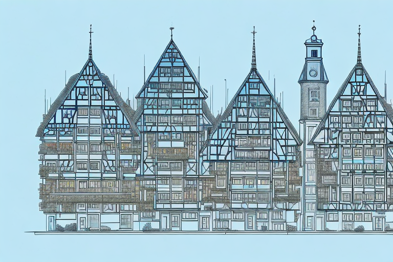 A cityscape of horstmar