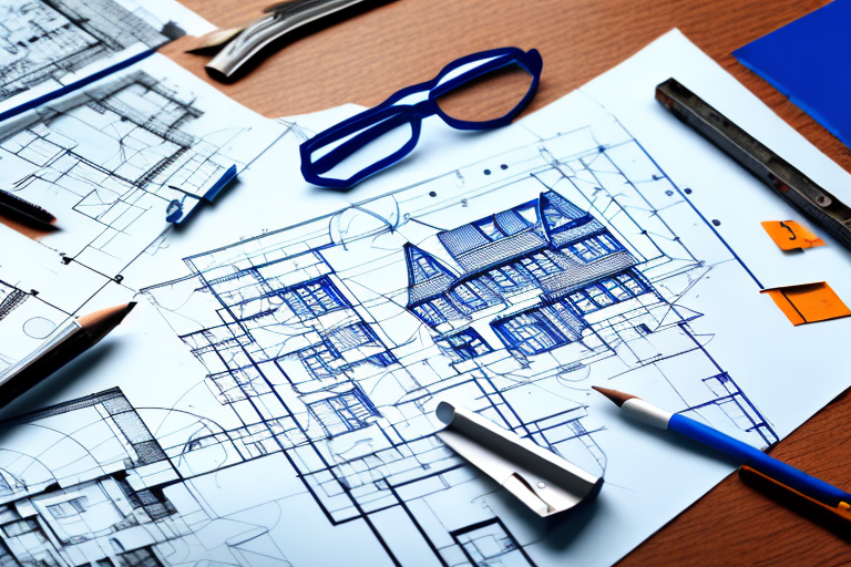 Architectural blueprints