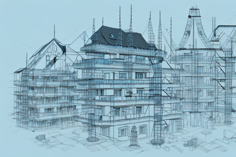 A german village landscape