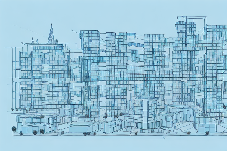 A cityscape of kraichtal