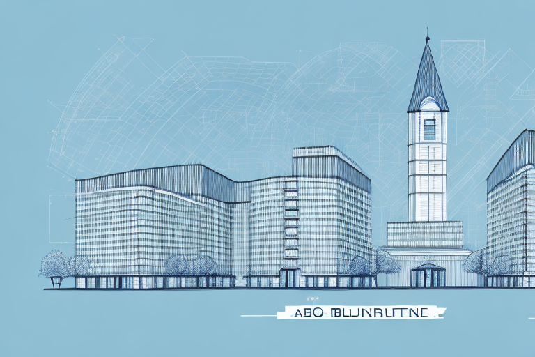 A building blueprint with a stamp of approval on it