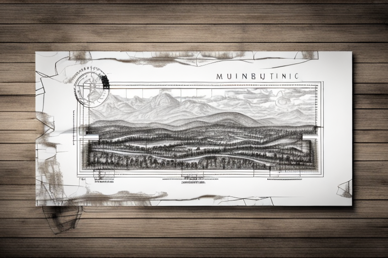A detailed architectural blueprint with a stamp of approval