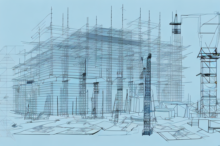 A construction site in the town of großenaspe