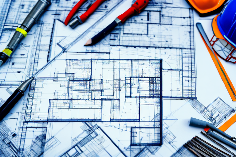 A construction site in the small german town of greußenheim