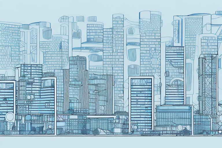 A detailed cityscape of hagen