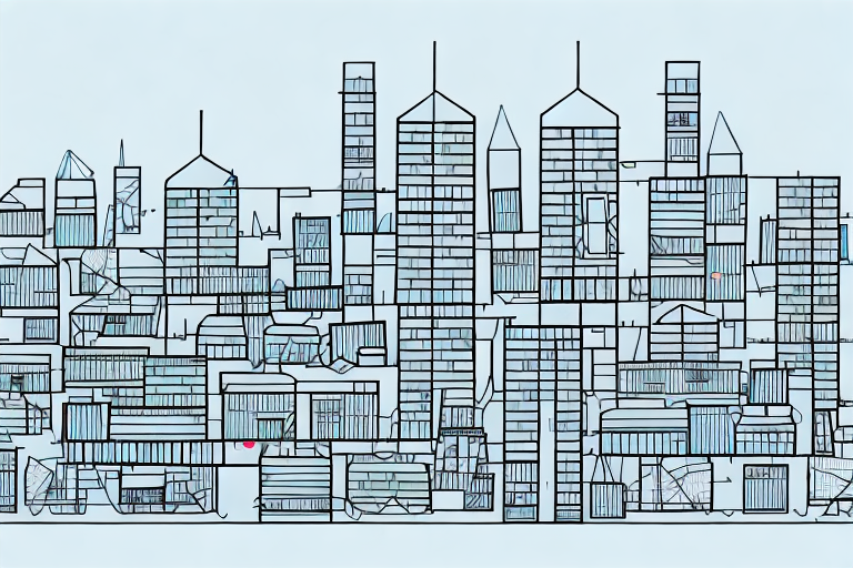 The cityscape of hameln with a focus on construction sites and architectural plans