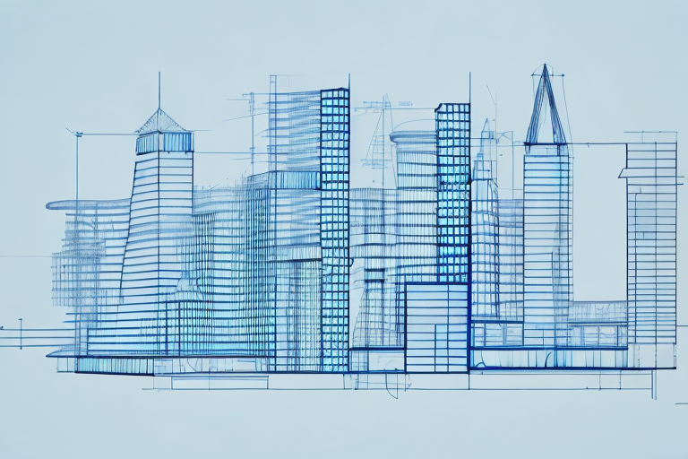 Various architectural plans and blueprints