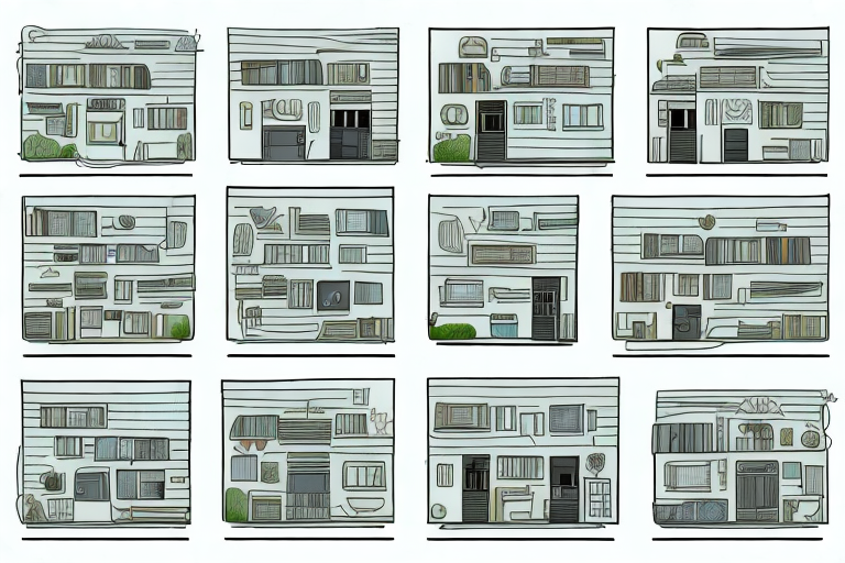 Various types of living spaces such as an apartment