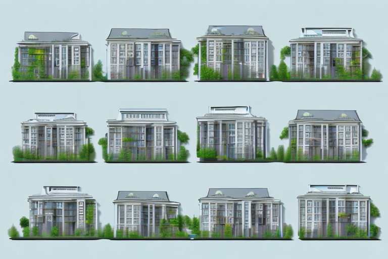 Various types of real estate properties such as houses