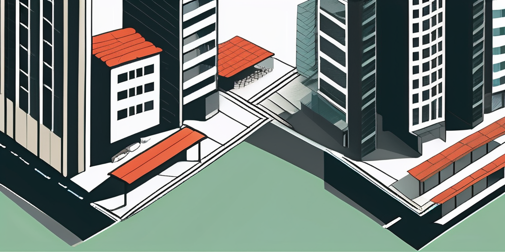 Two different pieces of land