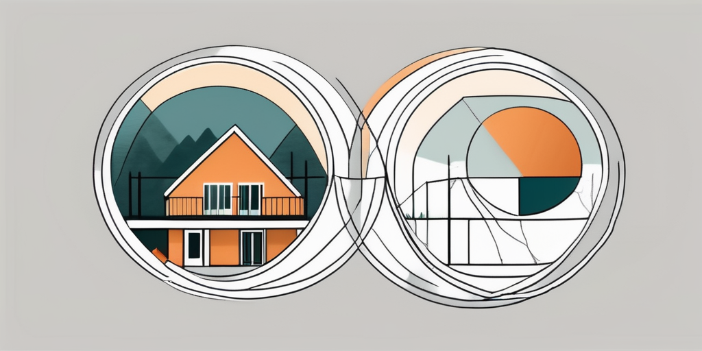 Two adjacent properties