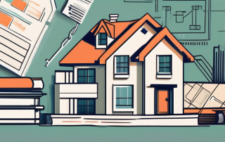 A real estate signboard with a key and a house on it