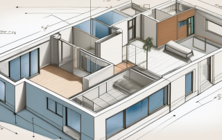 Various architectural blueprints