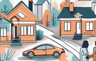 Various real estate elements such as houses