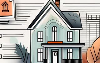 A house with a price tag on it