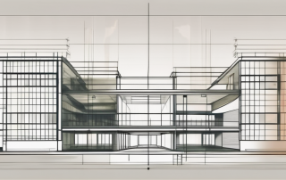 A document with a building plan