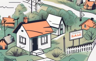 A picturesque piece of land with a for-sale sign