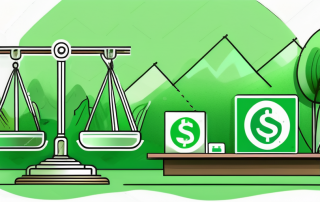 A lush green plot of land with a 'for sale' sign