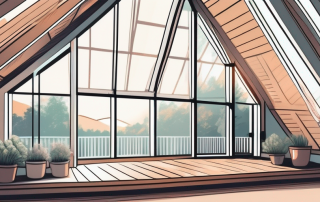 A beautiful attic space with a variety of different styled dormer windows