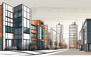 Various types of buildings