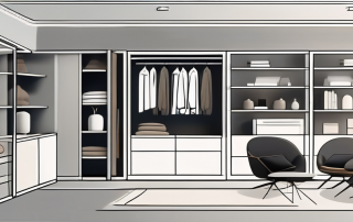 A spacious and modern living area