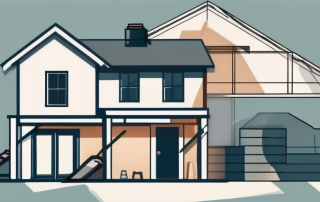 Various construction tools like a hammer