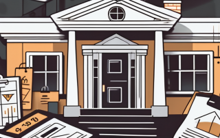 A house with a price tag attached to it