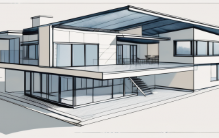 A well-planned architectural blueprint of a house