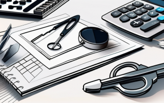 Various tools associated with a real estate agent's work