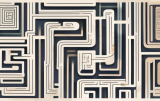 A complex maze representing the legal process