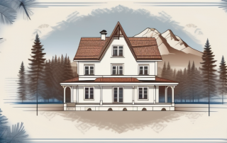 A detailed architectural blueprint of a traditional bavarian house