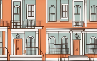 A house with a padlock on it