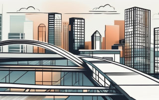 A variety of architectural structures like houses