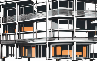 Two distinct architectural blueprints