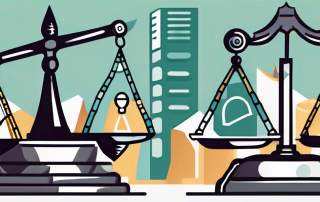 A pair of balanced scales