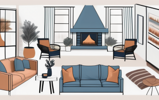 A blueprint featuring different room layouts