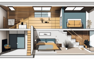 A well-designed floor plan with elements such as spacious rooms