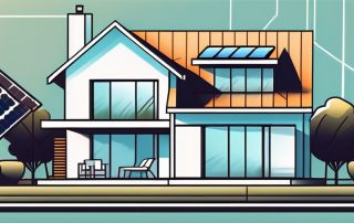 A house close to a property line