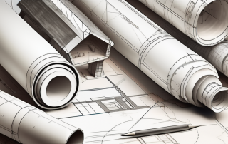 Various architectural blueprints