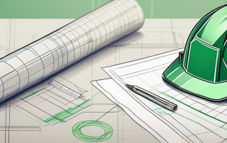 A blueprint for a building