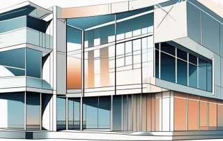 A variety of architectural structures placed closely together