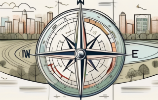 A compass