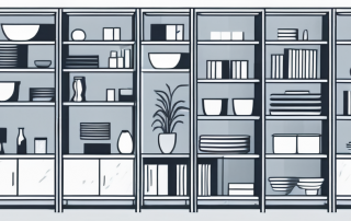 Ordnungslösungen für Zuhause mit minimalistischen Regalen und clever versteckten Fächern zur Funktionalitätssteigerung moderner Wohnräume